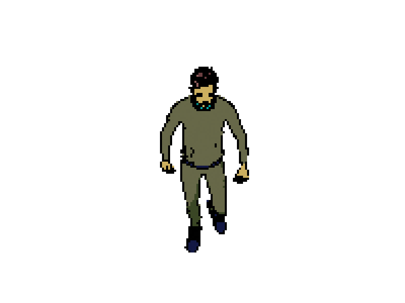 NPC Human Walk South